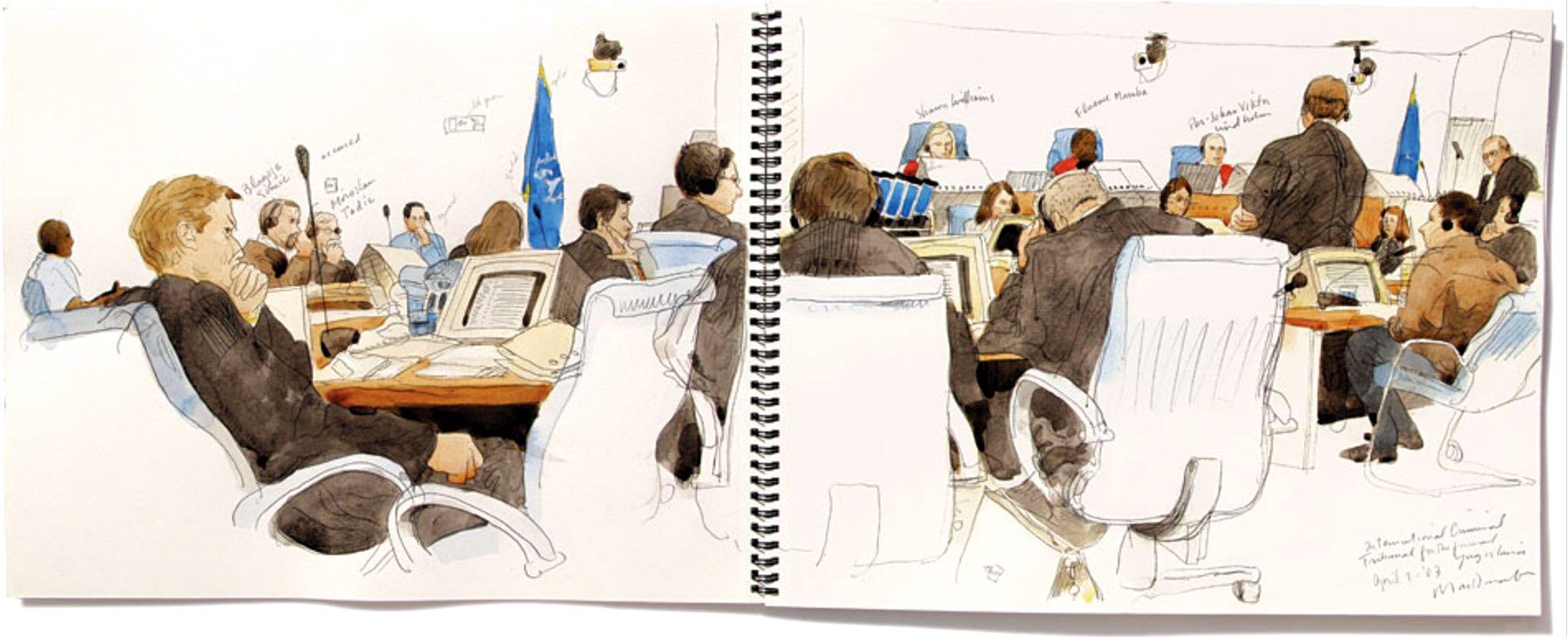 International Criminal Tribunal 2003, The Hague, Netherlands.