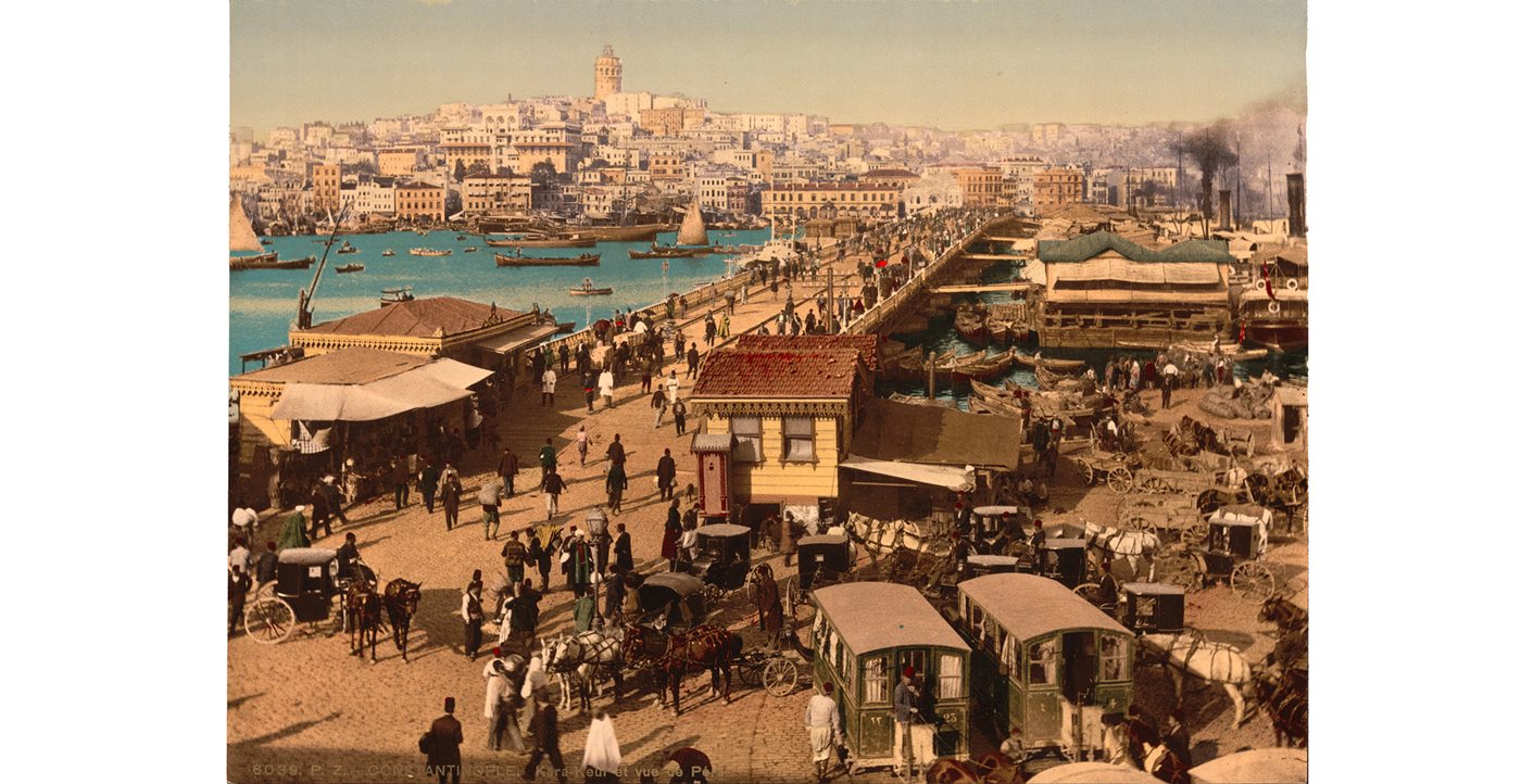 FirstLook: Galata Bridge, circa 1890