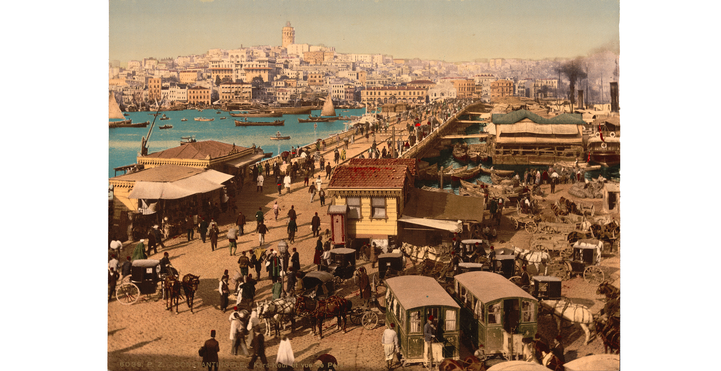 FirstLook: Galata Bridge, circa 1890