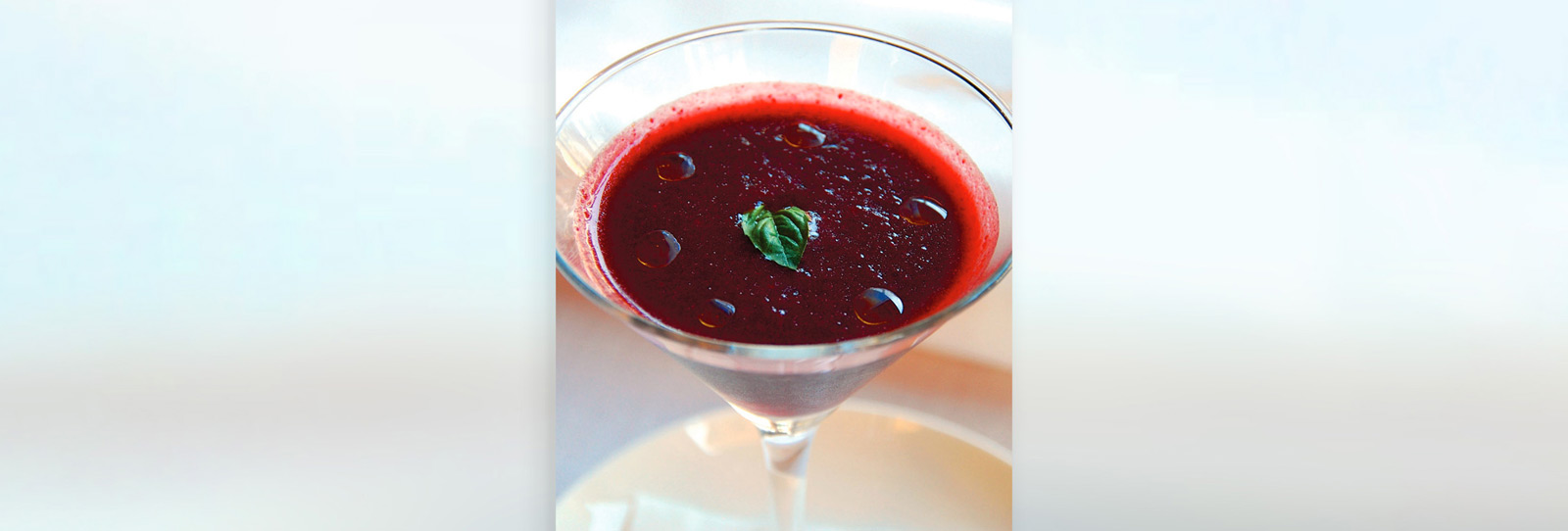 Flavors: Cherry and Tomato Gazpacho