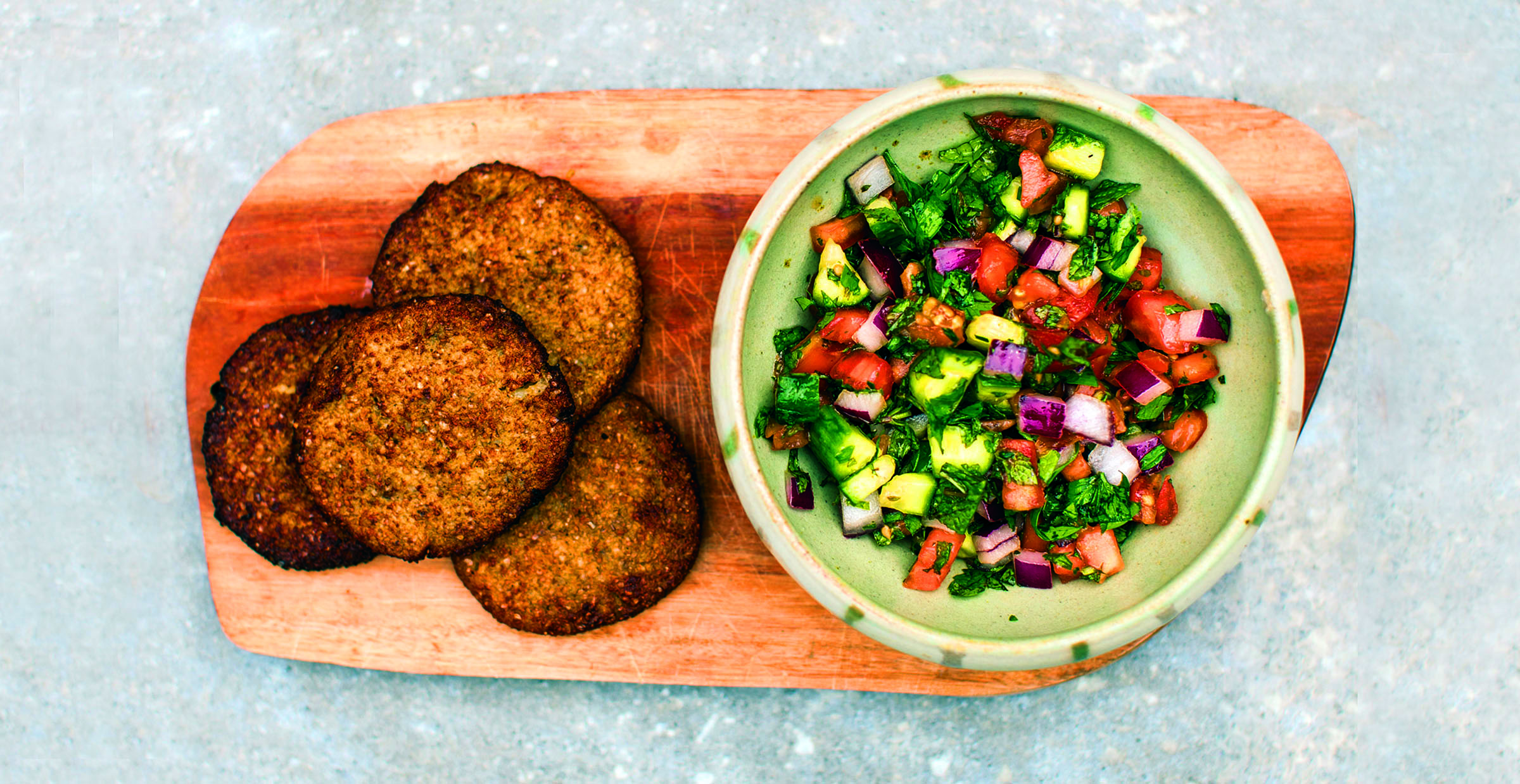 Flavors: Kurus with Spoon Salad