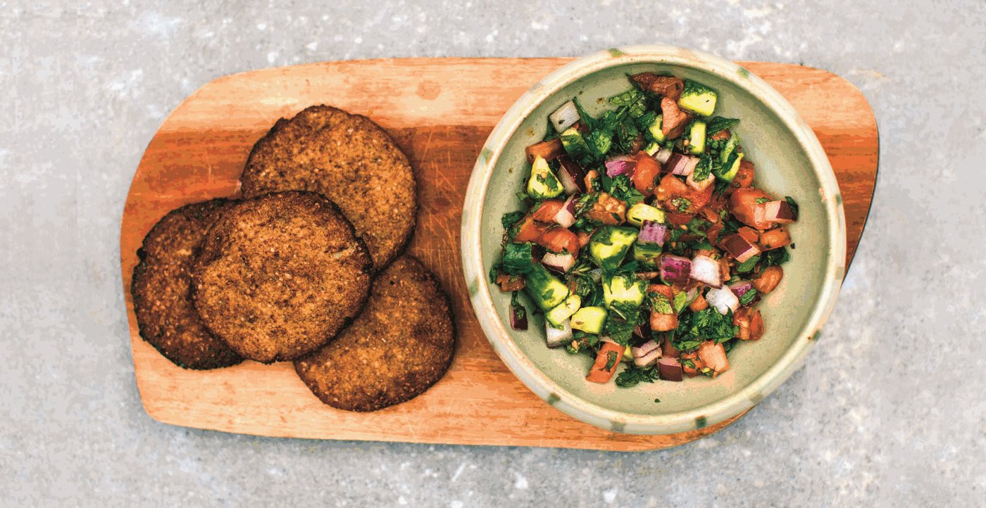 Flavors: Kurus with Spoon Salad
