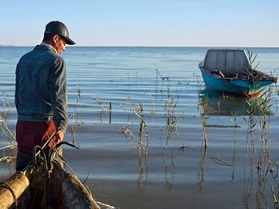 Revivendo o Mar de Aral do Norte - Aral Sea Portuguese