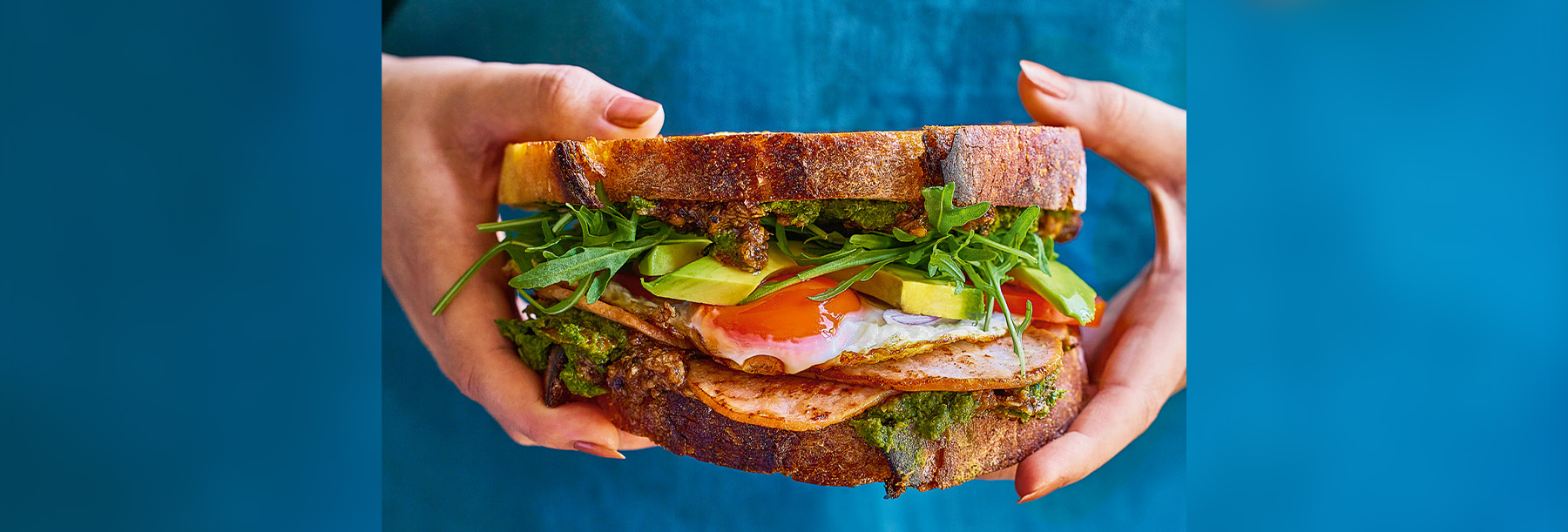 Flavors: Desi Breakfast Sandwich