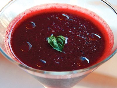 Flavors: Cherry and Tomato Gazpacho