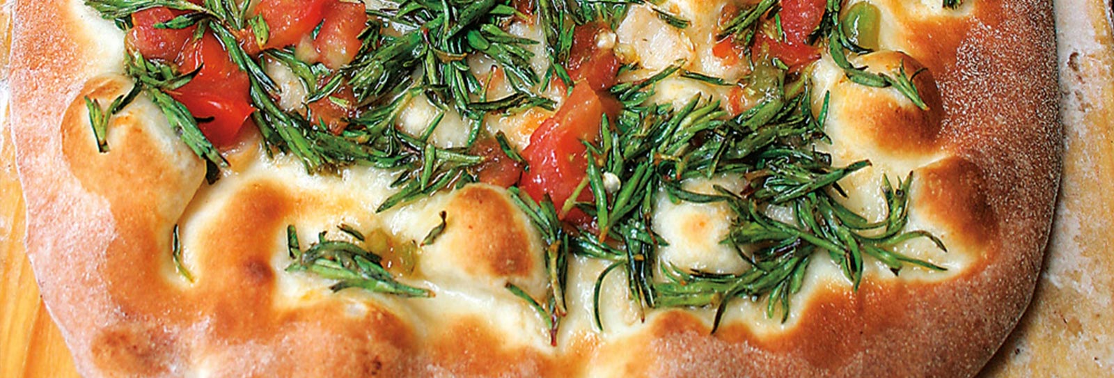 Flavors: Fresh Thyme Pie (Za'tar Akhdar)