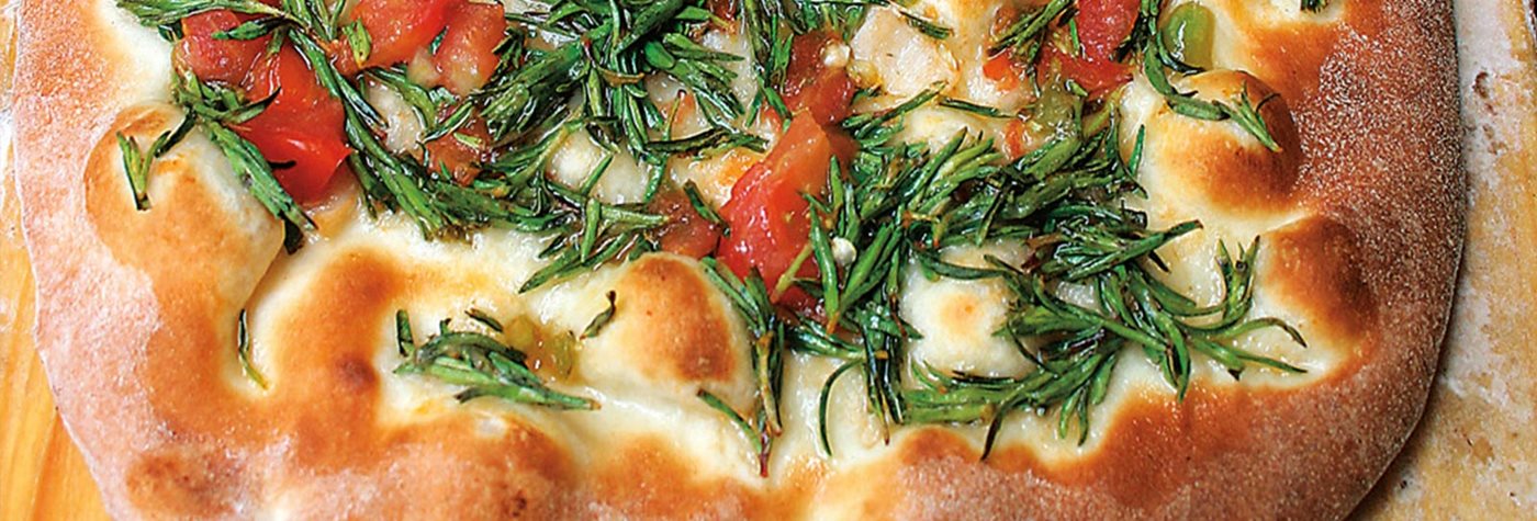 Flavors: Fresh Thyme Pie (Za'tar Akhdar)