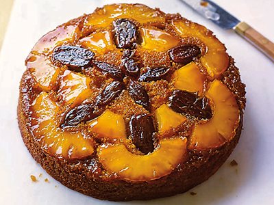 Flavors: Upside-Down in Babylon Pineapple Palace Cake