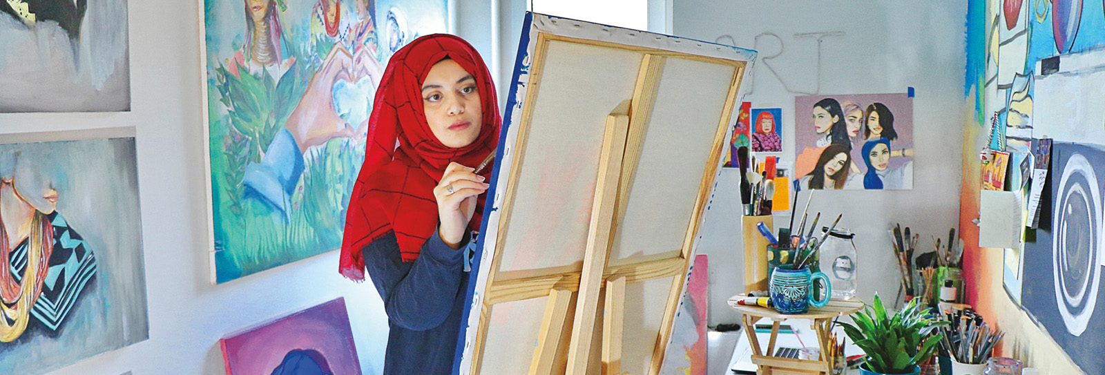 Vibrant Portraits: A Conversation With Maliha Abidi