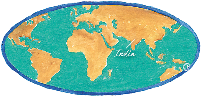 Map of India - Spice Migrations: Cumin