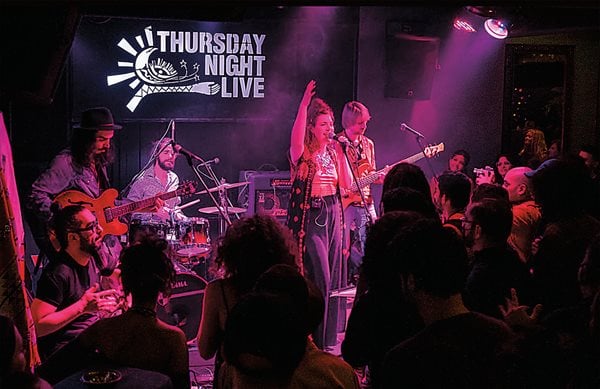Jamila & The Other Heroes perform in November at the Cairo Jazz Club in Egypt.