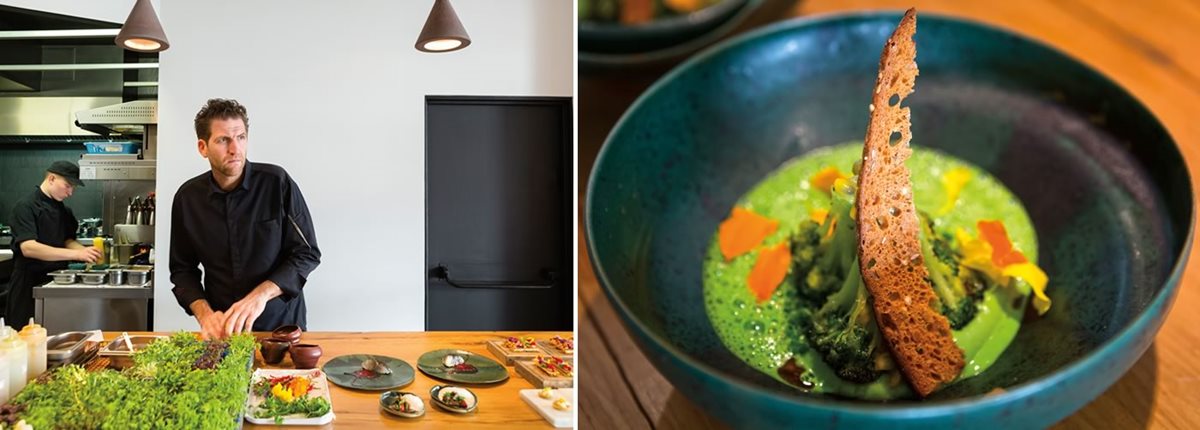 Restaurant AM par Alexandre Mazzia has received a Michelin Star for its artful fusions of flavors. Chef Mazzia, who grew up in the Republic of Congo, says his dishes &ldquo;are a metaphor for the influences every resident transmits.&rdquo;&nbsp;
