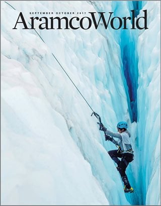 AramcoWorld featured trailblazing mountaineer Raha Moharrak in 2017 not only because of her accomplishments but her outreach to young women across the globe. “You are capable of wonders,” Moharrak said. “Feed your bravery, and it will overcome your fear; never feel that your dreams are too far from reach.”