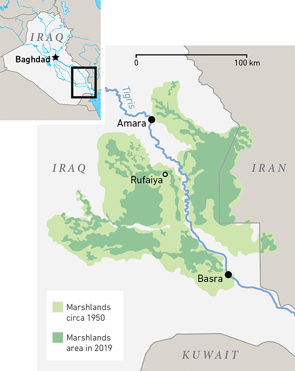 Map of Iraq