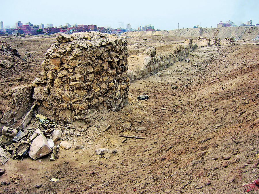 <p>Fustat was partly burned in the late 12th century, and some areas were rebuilt within a wall encompassing that city and Cairo to the north; these excavated walls are believed to date to the period of Ayyubid rule, from 1171 until 1250.</p>
